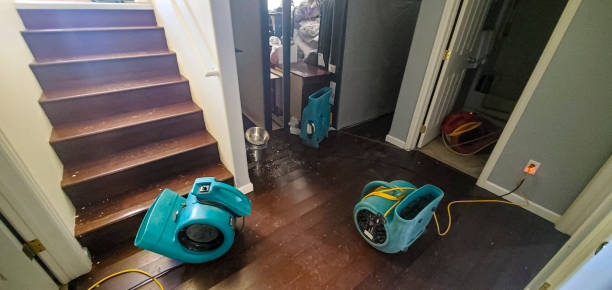 Water damage restoration process in Sierra View, PA